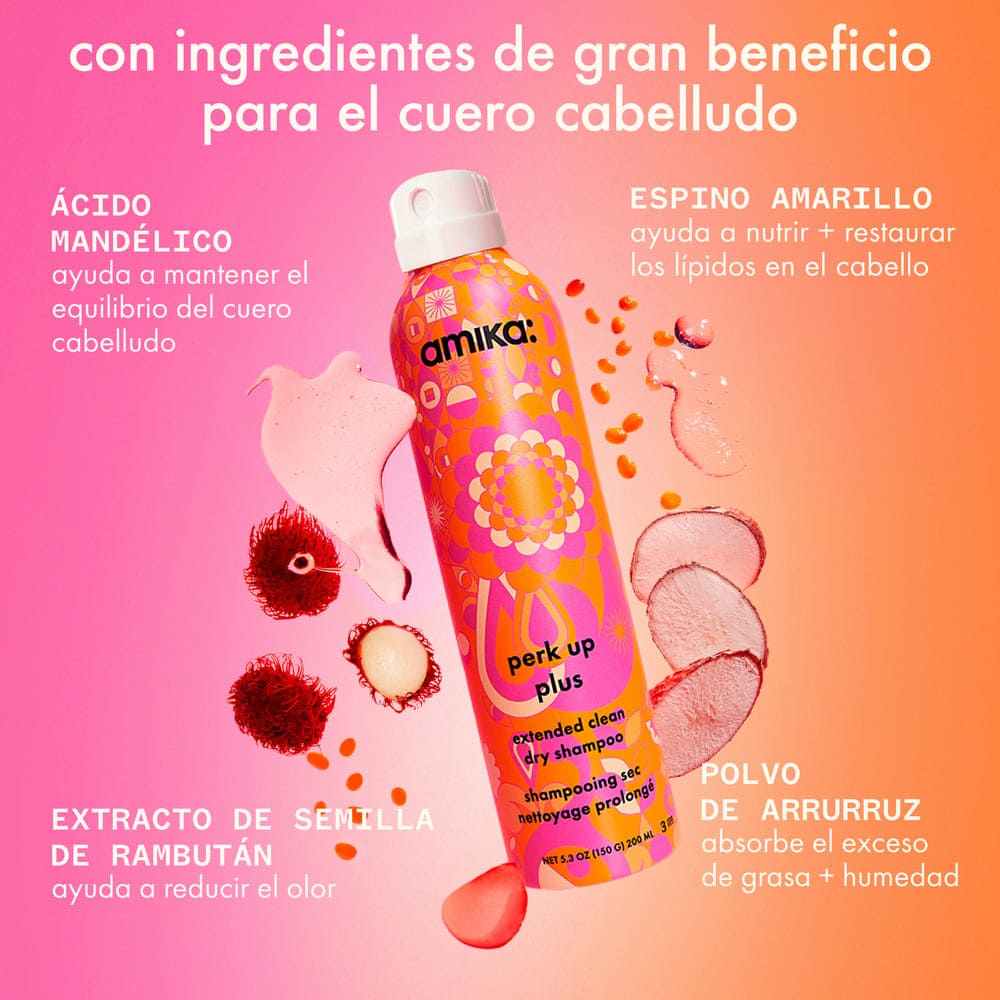 PERK UP PLUS EXTENDED CLEAN DRY SHAMPOO (CHAMP&Uacute; EN SECO)
